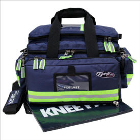 Premium Large Professional Trauma Bag, Navy Blue