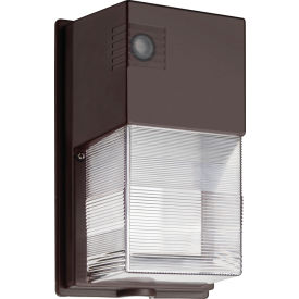 TWS LED Wall Pack, 7-17W, 1000/1700/2400 Lumens, 120-277V, Dark Bronze