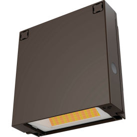WPX0 LED Wall Pack, 6.4W, 850/1650 Lumens, 120-277V, Bronze