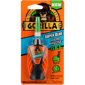 Super Glue Gel, Micro Precise, 5.5g Capacity, Translucent