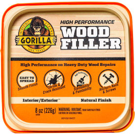 Wood Filler Tub, 8 oz. Capacity, Brown