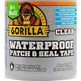 Patch and Seal Tape, 8'L x 4"W, Clear