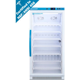 Accucold Upright Vaccine Refrigerator, 8 Cu.Ft. Capacity, Glass Door