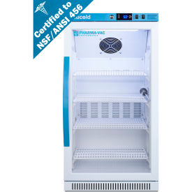 ADA Height Vaccine Refrigerator, 2.83 Cu.Ft. Capacity, Glass Door