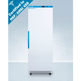 Upright Vaccine Refrigerator, 18 Cu.Ft. Capacity, Solid Door
