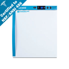 Compact Vaccine Refrigerator, 1 Cu.Ft. Capacity, Solid Door