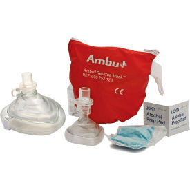 Ambu CPR Mask Combo Adult & Child in Soft Pouch Case