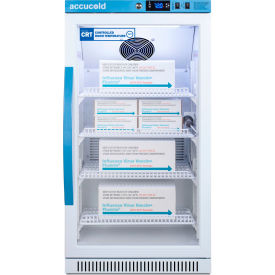 Upright Controlled Room Temperature Cabinet, 2.83 Cu.Ft. Capacity, Glass Door