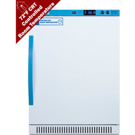 Upright Controlled Room Temperature Cabinet, 6 Cu.Ft. Capacity, 109 lb. Weight, Solid Door