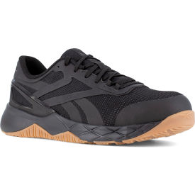 Nanoflex TR Athletic Work Shoes, Composite Toe, Size 8.5M, Black