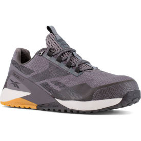 Nano X1 Adventure Athletic Work Shoes, Composite Toe, Size 10M, Gray/Black