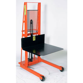 Standard Series Hydraulic Large Stacker, 1000 lb. Capacity, 68"H Lift