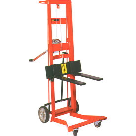 4 Wheel Steel Winch Pedalift, 750 lb. Capacity, 54"H Lift