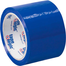 Colored Carton Sealing Tape, 3" x 55 yds., Blue