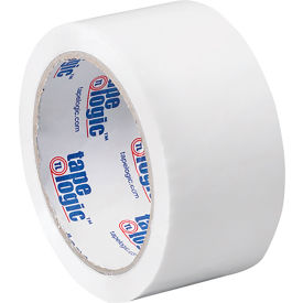 Colored Carton Sealing Tape, 2" x 55 yds., White