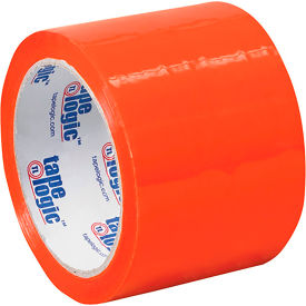 Colored Carton Sealing Tape, 3" x 55 yds., Orange