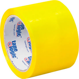 Colored Carton Sealing Tape, 3" x 55 yds., Yellow