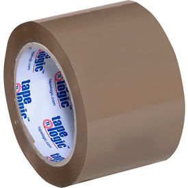 350 Industrial Carton Sealing Tape, 3" x 55 yds., Tan