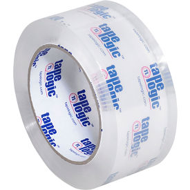 Colored Carton Sealing Tape, 2" x 55 yds., Clear