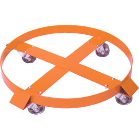 Specialty Drum Dolly For 55 Gallon Drum, Hard Rubber Wheels, 900 lb. Capacity