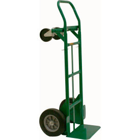 Greenline Economical 2 in 1 Truck with Solid Rubber Wheels, 600 lb. Capacity, 16" Width
