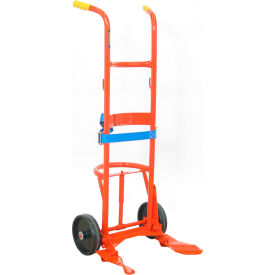 Drum Truck, Polyolefin Wheels, 1000 lb. Capacity