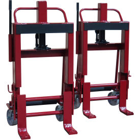 Rais-N-Rol Machinery Mover with 6" Casters, 6000 lb. Capacity, 47" Height