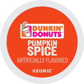 Pumpkin Spice Coffee, Regular, Medium Ground, K-Cup Pods, 0.37 oz. Capacity, Pack of 22