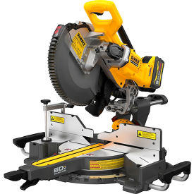 Double Bevel Sliding Miter Saw Bare Tool, Brushless, 60V, 12" Blade Dia., 3800 RPM