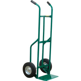 Greenline 636 Hand Truck w/ Dual Handle, Semi Pneumatic Wheels, 600 lb. Capacity