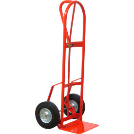 Steel Hand Truck w/ D Handle, Semi Pneumatic Wheels, 700 lb. Capacity