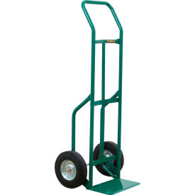 Greenline 656 Hand Truck with Continuous Handle, Semi Pneumatic Wheels, 600 lb. Capacity