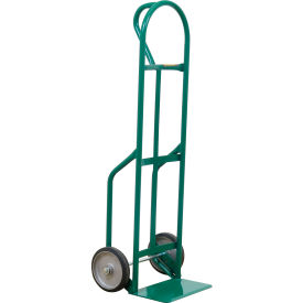 Greenline Hand Truck w/ Single Loop Handle, Mold-On Rubber Wheels, 600 lb. Capacity