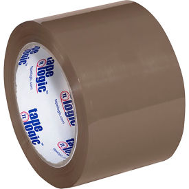 600 Economy Carton Sealing Tape, 3" x 110 yds., Tan