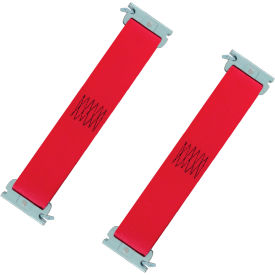 Multi-Purpose E-Track Tie-Down Strap, 4400 lb. Capacity, 2 x 12", Pack of 2