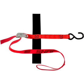 S-Hook Loop Cam Tie-Down Strap, 1500 lb. Capacity, 1" x 4'