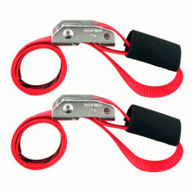 Cam Tie-Down Cinch Strap, 1500 lb. Capacity, 1" x 2', Pack of 2