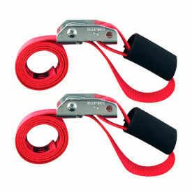 Cam Tie-Down Cinch Strap, 1500 lb. Capacity, 1" x 3', Pack of 2
