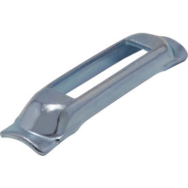 E-Track Weld-On Contoured Single Strap Anchor, Zinc