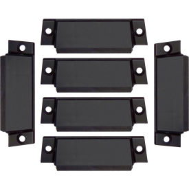 E-Track End Cap, Heavy Duty Plastic, Pack of 6