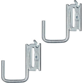 E-Track Multi Purpose J-Hook, 2" Hanger, Pack of 2