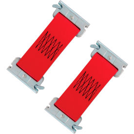 E-Track Dolly Connector Tie-Down Strap, 4,400 lb. Capacity, Pack of 2