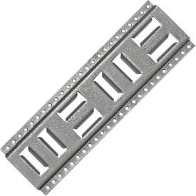 Fast-Track E-Track Horizontal Vertical Anchor Track, 16" Galvanized Steel