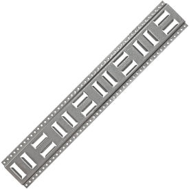 Snap-Loc Fast-Track E-Track Horizontal Vertical Anchor Track, 32" Galvanized Steel