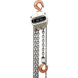 Spark Resistant Manual Chain Hoist, 3 Ton Capacity, 30' Lift