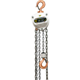 Spark Resistant Manual Chain Hoist, 1/2 Ton Capacity, 30' Lift