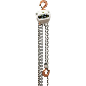 Spark Resistant Manual Chain Hoist, 1 Ton Capacity, 15' Lift