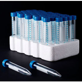 Centrifuge Tube & Rack Set, Sterile, 50ml Capacity, Clear, Pack of 500