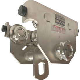 Stainless Steel Push Beam Trolley, 3 Ton Capacity