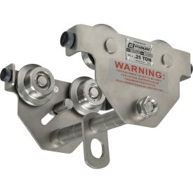 Stainless Steel Push Beam Trolley, 1/4 Ton Capacity